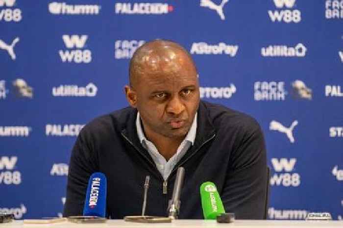 Patrick Vieira will not face charges for Everton incident as Merseyside Police conclude enquiry