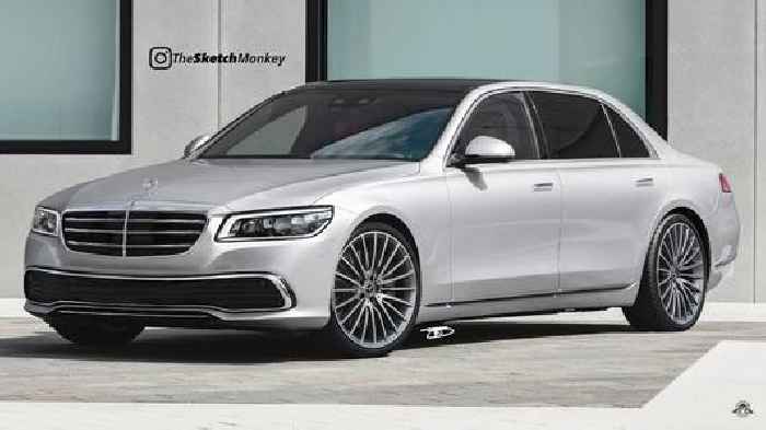 W223 Mercedes-Benz S-Class Virtually Goes Against the Humongous Grille Current