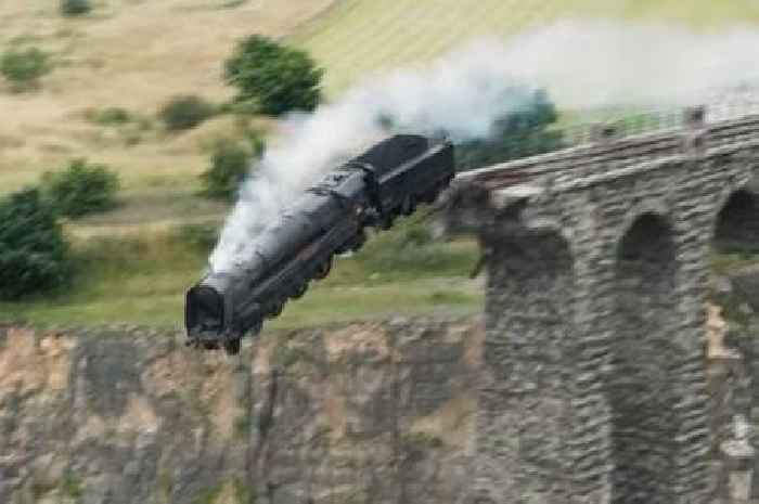 First trailer for Tom Cruise Mission Impossible film features Derbyshire train stunt