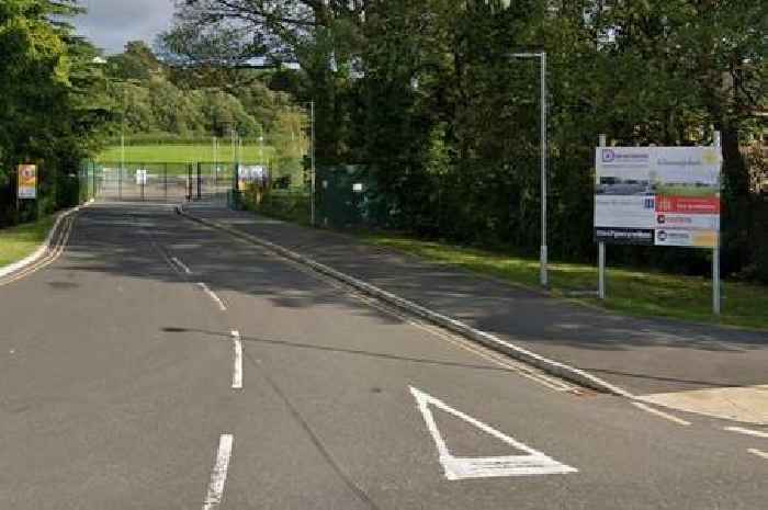 Two adults taken to hospital with burns after Derbyshire school fire