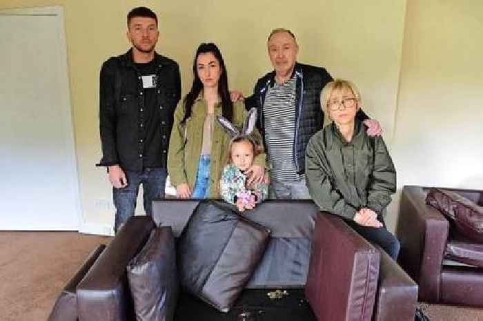 Ukrainian family who fled to Scotland given filthy flat with old nappy in fridge