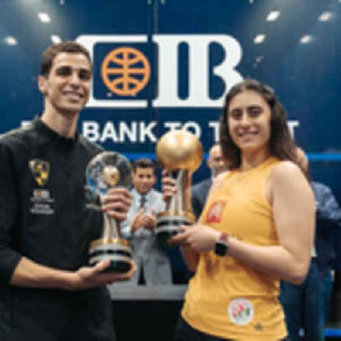 Ali Farag and Nour ElSherbiny Win Back-to-back Titles at the CIB PSA World Squash Championships Cairo 2022