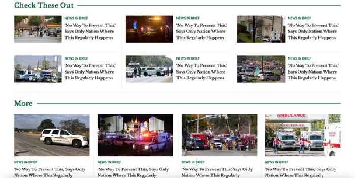 The Onion Dedicates Full-Page to Indicting America’s Inaction on Gun Violence: ‘No Way to Prevent This’