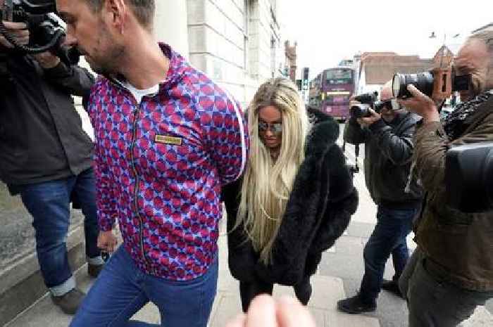 Katie Price pleads guilty to breaching restraining order against ex-husband's fiancée