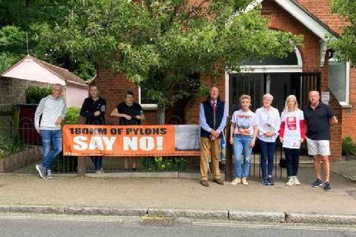Chelmsford protesters say 180km power cables plan for Essex, Suffolk and Norfolk would 'vandalise the countryside', Writtle protestors claim