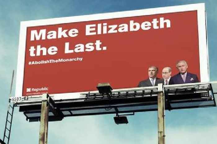'Make Elizabeth the last' anti-monarchy billboards spring up across UK