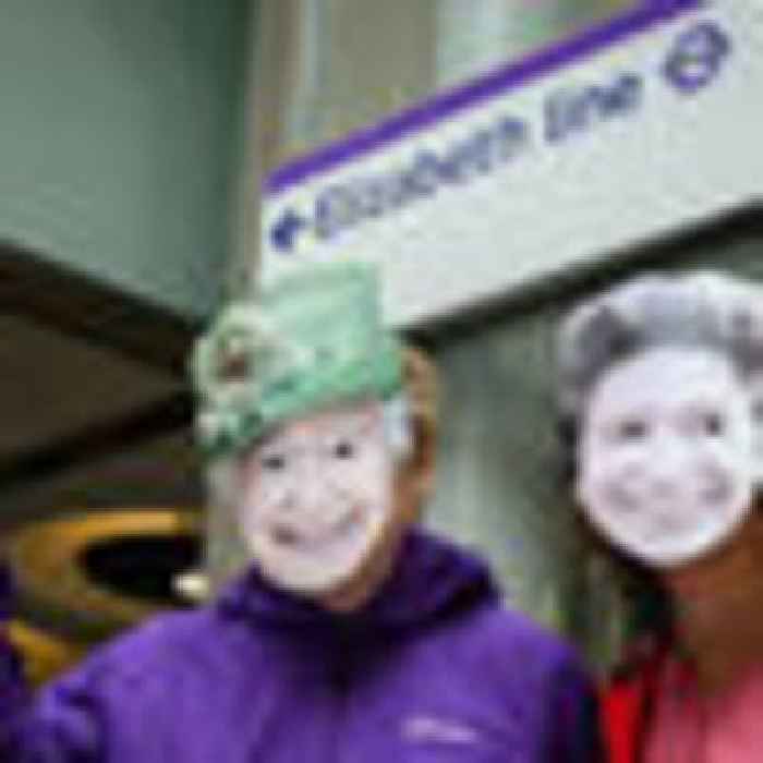 Elizabeth Line opens: Train spotters queue hours for London's new Tube