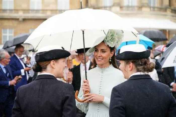 The Duchess of Cambridge channels Mary Poppins at final Buckingham Palace garden party of 2022
