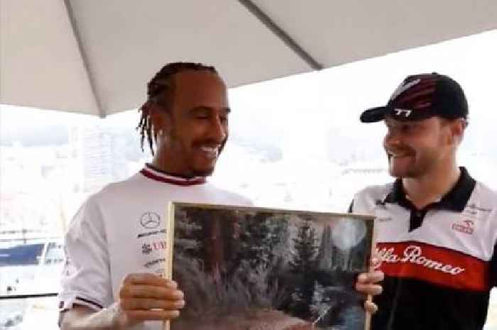 Lewis Hamilton promises to 'get his buns out' after receiving cheeky picture of Valtteri Bottas