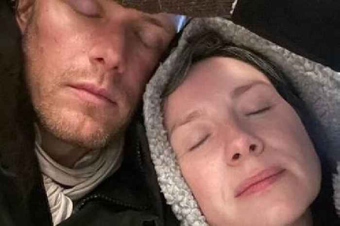 Outlander stars Sam Heughan and Caitriona Balfe share reality of gruelling night film shoots