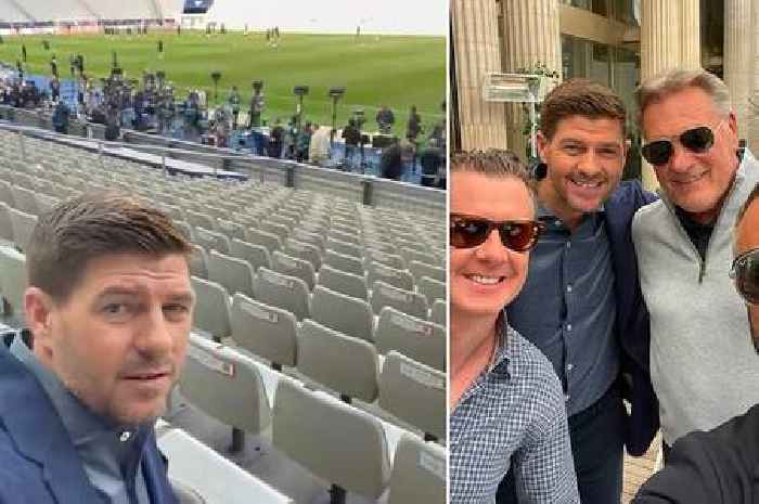 Steven Gerrard supporting Liverpool has fans saying he 