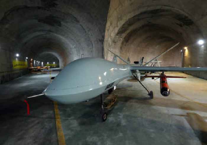 Iran shows off underground drone base, but not its location - state media