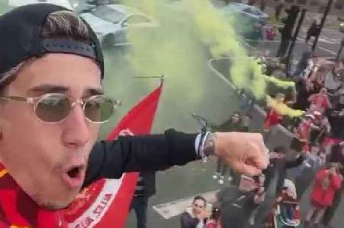 Liverpool fans 'feel embarrassed' at Kostas Tsimikas' antics at end-of-season parade