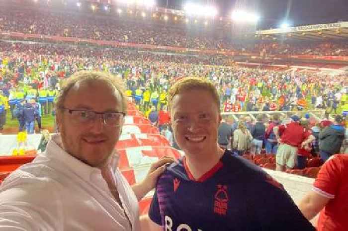 Nottingham Forest dad at Wembley thanks Reds fans for support after son's death before final