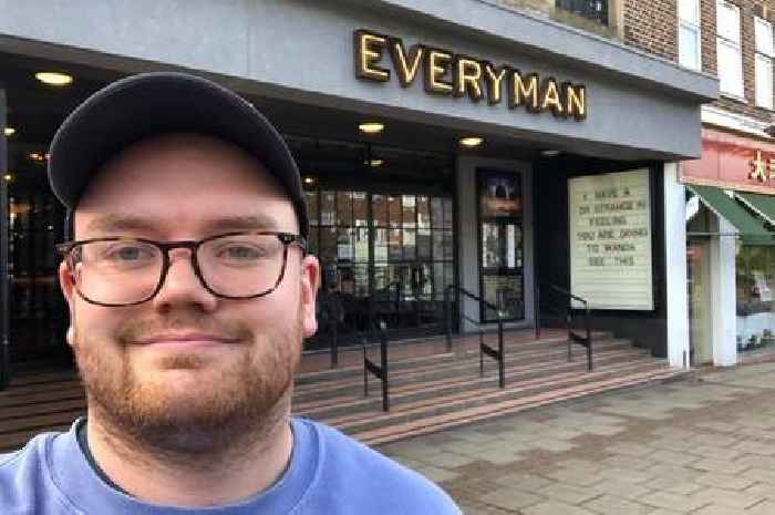 I went to Everyman Esher cinema where you can get a three-course meal delivered to your seat