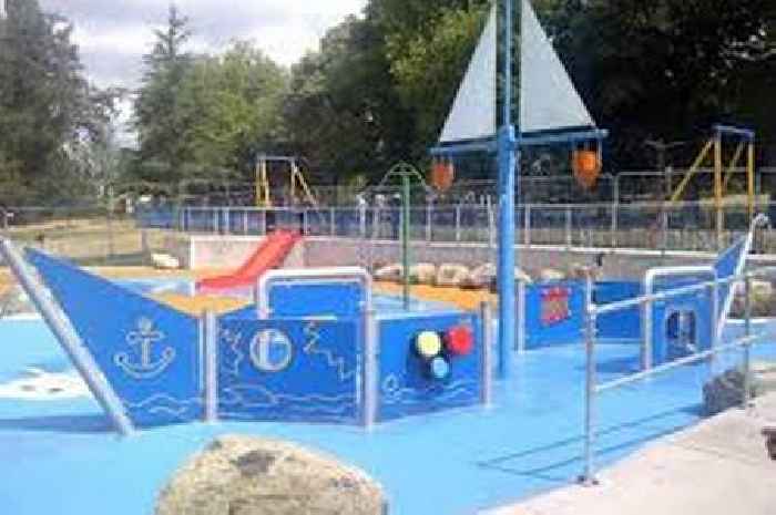 Children's splashpad in Brinton Park Kidderminster closed due to safety fears