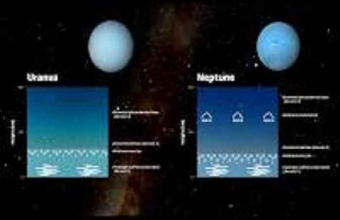Gemini North Telescope Helps Explain Why Uranus and Neptune Are Different Colors
