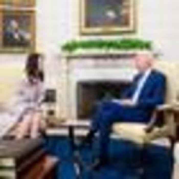 Jacinda Ardern White House visit: Joe Biden's 'creepy' tactility with the Prime Minister