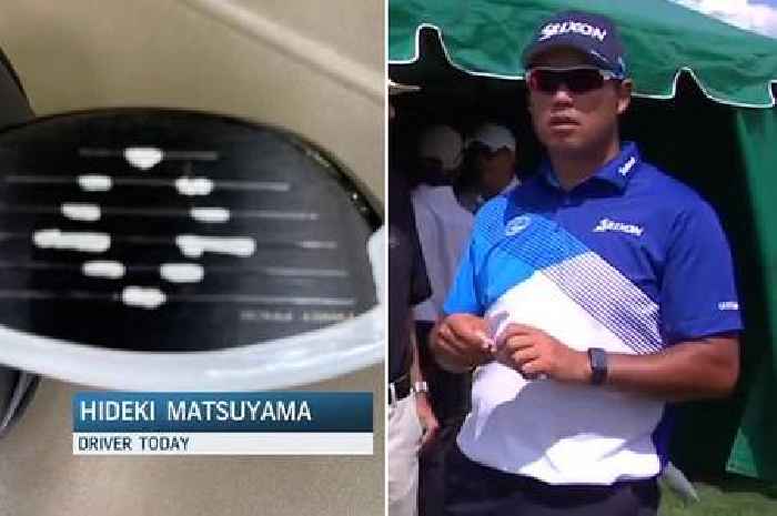 Moment Hideki Matsuyama is disqualified from PGA Tour event for illegal marking on club