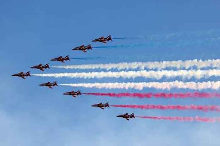 RAF Jubilee flypast: Live Kent updates as Red Arrows kickstart bank holiday celebrations