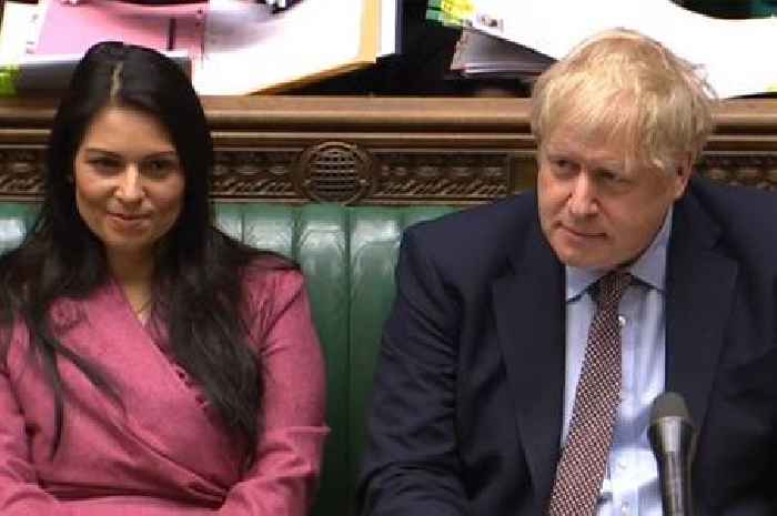 'Forget it' Priti Patel takes aim at Tory MPs calling for Boris Johnson to resign over partygate