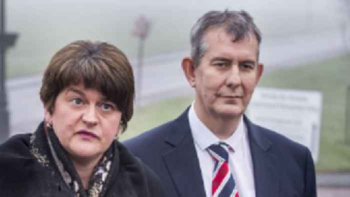 Edwin Poots says he has ‘no hard feelings’ towards former DUP leader Arlene Foster and congratulates her on Queen’s Birthday Honour