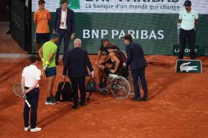 Alexander Zverev leaves French Open in wheelchair after sickening ankle injury vs Nadal