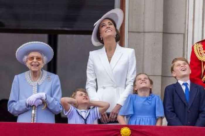 Royal kids steal the show at Jubilee with tellings-off and questions to Queen