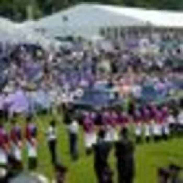 Tributes paid to the Queen at Epsom Derby as monarch opts to watch festivities from home