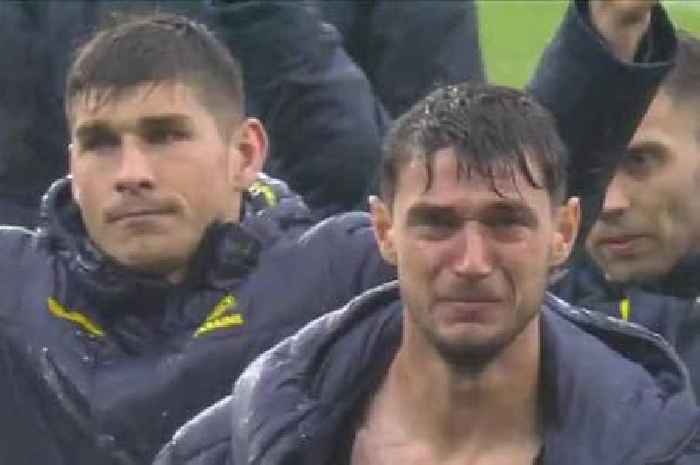 Ukraine star bursts into tears following World Cup heartbreak after Wales defeat