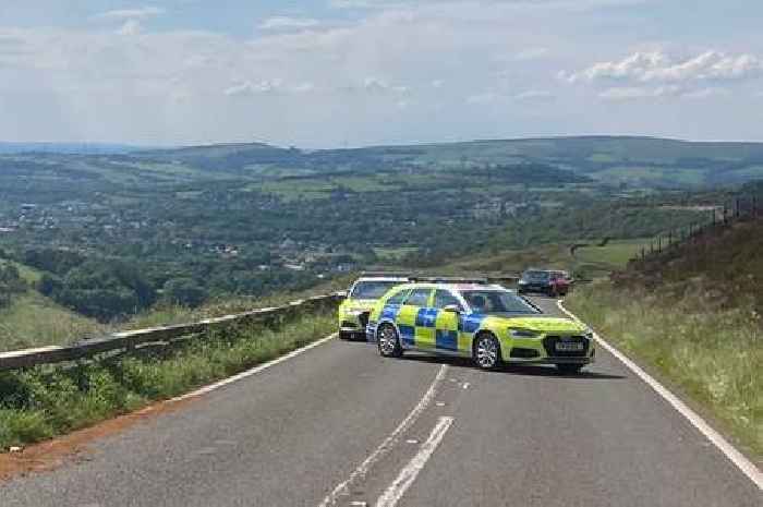 Biker seriously injured after crash that closed Snake Pass in Derbyshire