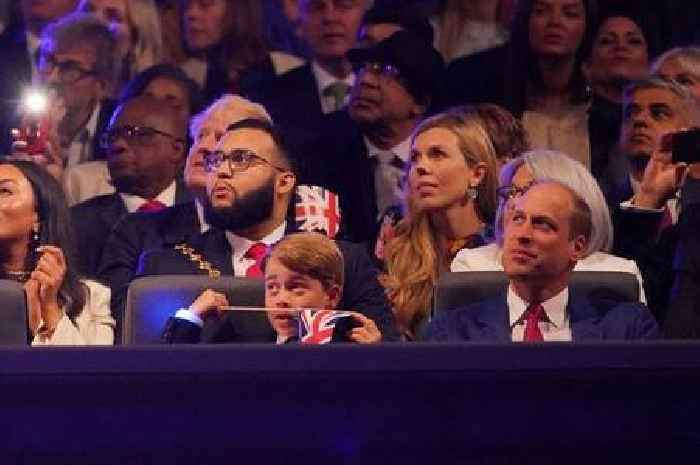 Prince William's reassuring words to eldest son George at Jubilee concert uncovered