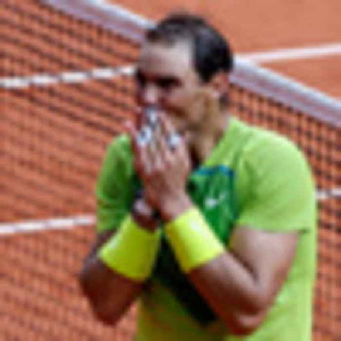 Tennis: Rafael Nadal's French Open embrace with wife is 'photo of the year'