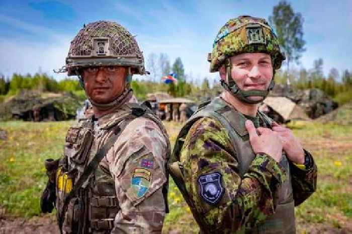Cannock soldier involved in huge military operation in the Baltic