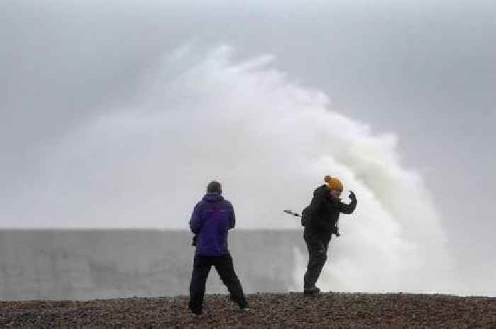 Tail end of tropical storm Alex to batter UK with 'unseasonably strong winds'