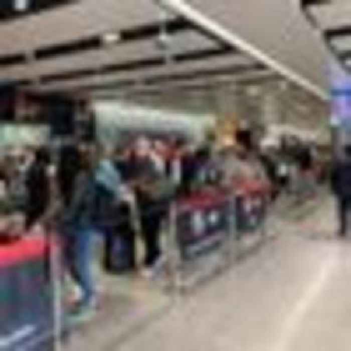 Disruption for thousands of holidaymakers as easyJet, British Airways and Wizz Air cancel flights