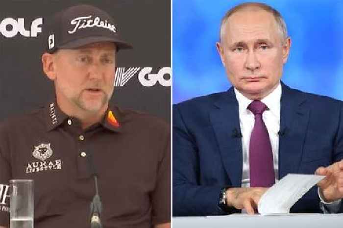 Ian Poulter refuses to answer if he'll play golf in Vladimir Putin's Russia