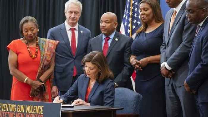 New York Gov. Hochul Signs 10-Point Legislative Package On Gun Reform