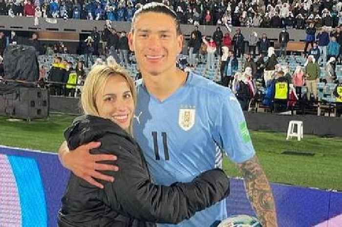 Imminent Liverpool signing Darwin Nunez's girlfriend is blonde he had baby with at 22