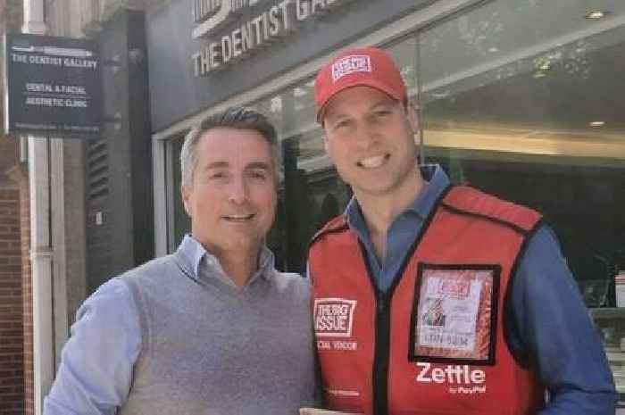 Prince William sells Big Issue on street as royal fans praise humble work