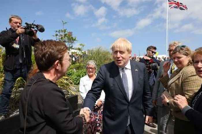 Boris Johnson makes surprise visit to the Royal Cornwall Show
