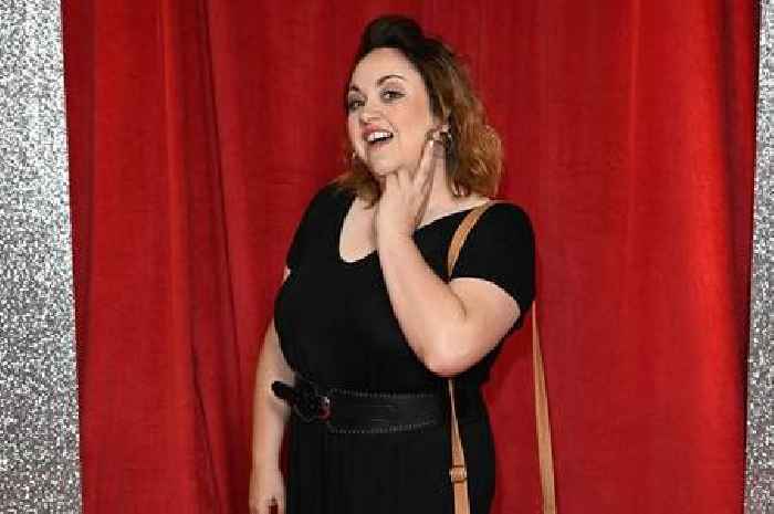 Bromsgrove actress Vicky Hall in huge dig at Tories on British Soap Awards red carpet