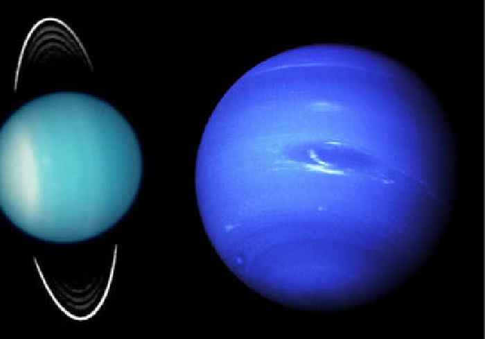 Why are Uranus and Neptune different colors? -study