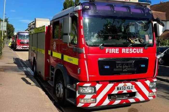 Person cut from car by firefighters after crash in Devon