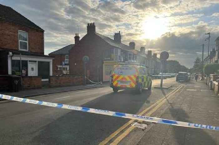 Live as police close Lincoln street after incident