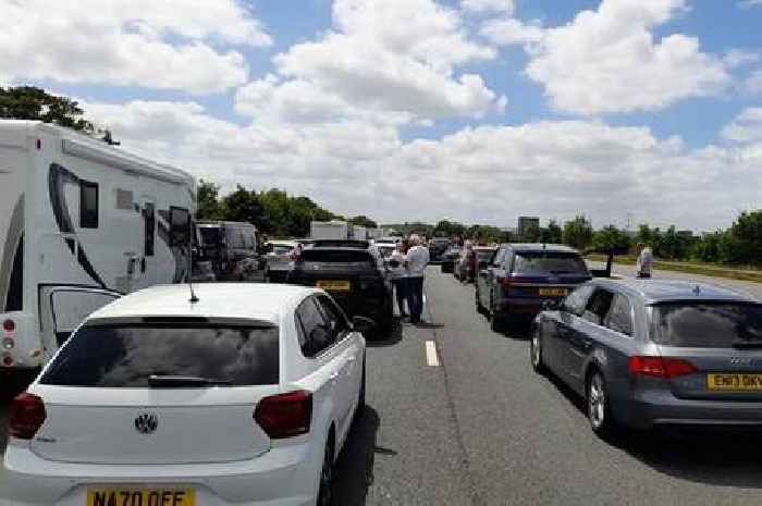 M5 traffic updates as motorway closed after serious crash