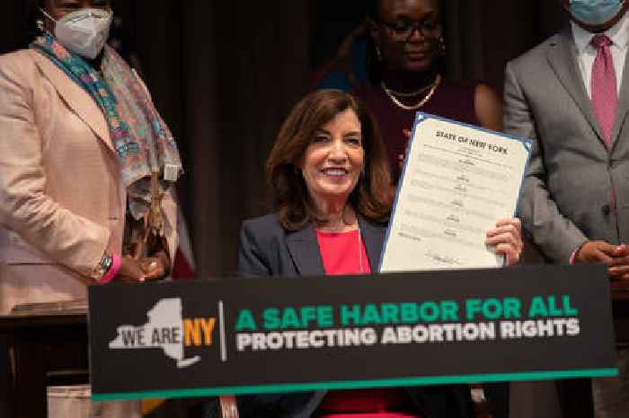 Hochul signs laws to expand abortion protections in NY with Supreme Court decision looming