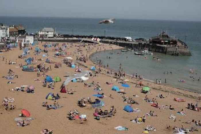 Kent weather: Highs of 28C with temperatures set to be hotter than Portugal and Jamaica