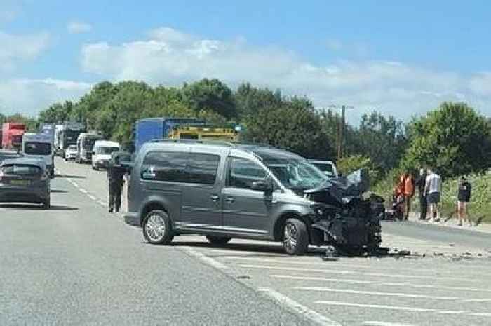 Avonmouth traffic live: Air ambulance lands at scene of serious crash on Severn Beach road