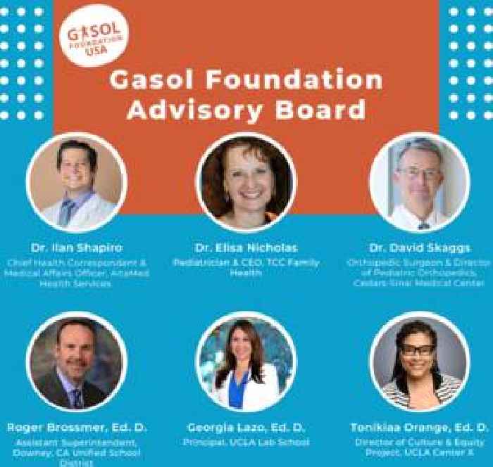 Gasol Foundation Announces a New Advisory Board To Help Combat Childhood Obesity